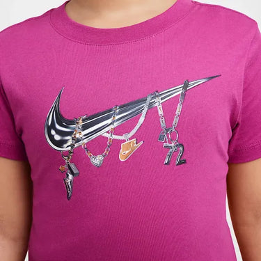 NIKE YOUNG ATHLETE NKN SS TEE SHINE (K/W)