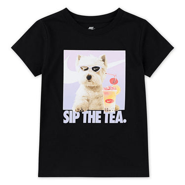 NYA NIKE GIRLS' SIP PHOTO GRAPHIC TEE