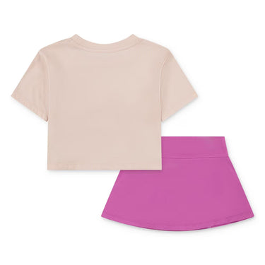 NYA TD GIRLS' WILD FLOWER DRI-FIT SCOOTER SET