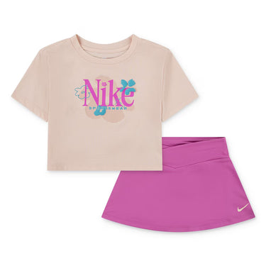 NYA TD GIRLS' WILD FLOWER DRI-FIT SCOOTER SET
