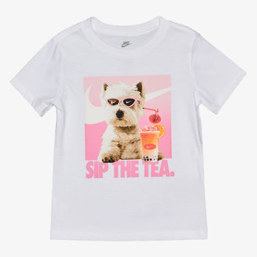 NYA NIKE GIRLS' SIP PHOTO GRAPHIC TEE