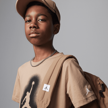 JORDAN MVP BIG KIDS' AIRBRUSHED JORDAN T-SHIRT