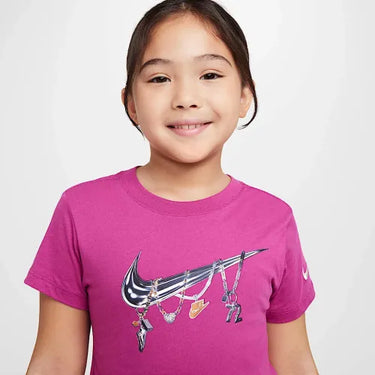 NIKE YOUNG ATHLETE NKN SS TEE SHINE (K/W)