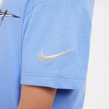 NIKE YOUNG ATHLETE NKG SS TEE SHINE (K/W) BLU