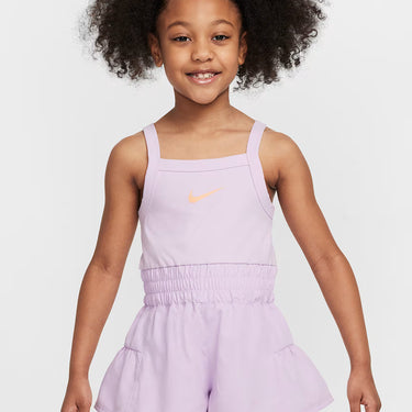 NIKE DRI-FIT SUNNY SWOOSH LITTLE KIDS' RUNSIE ROMPER