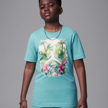 JORDAN FLIGHT ESSENTIALS BIG KIDS' POOLSIDE JUMPMAN T-SHIRT