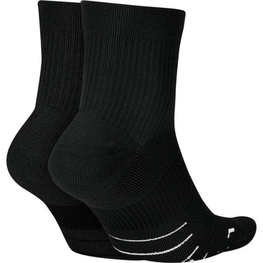 NIKE MULTIPLIER RUNNING ANKLE SOCKS (2 PAIR)