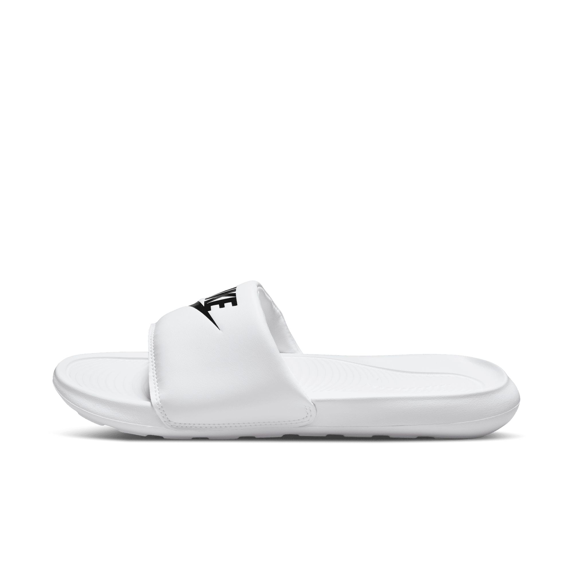 NIKE VICTORI ONE WOMEN'S SLIDES WHITE/BLACK-WHITE – Park Outlet Ph