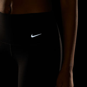 NIKE UNIVERSA WOMEN'S MEDIUM-SUPPORT HIGH-WAISTED CROPPED LEGGINGS WITH POCKETS