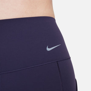 NIKE UNIVERSA  WOMEN'S MEDIUM-SUPPORT HIGH-WAISTED 7/8 LEGGINGS WITH POCKETS