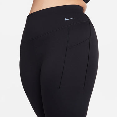 NIKE UNIVERSA WOMEN'S MEDIUM-SUPPORT HIGH-WAISTED 7/8 LEGGINGS WITH POCKETS (PLUS SIZE)