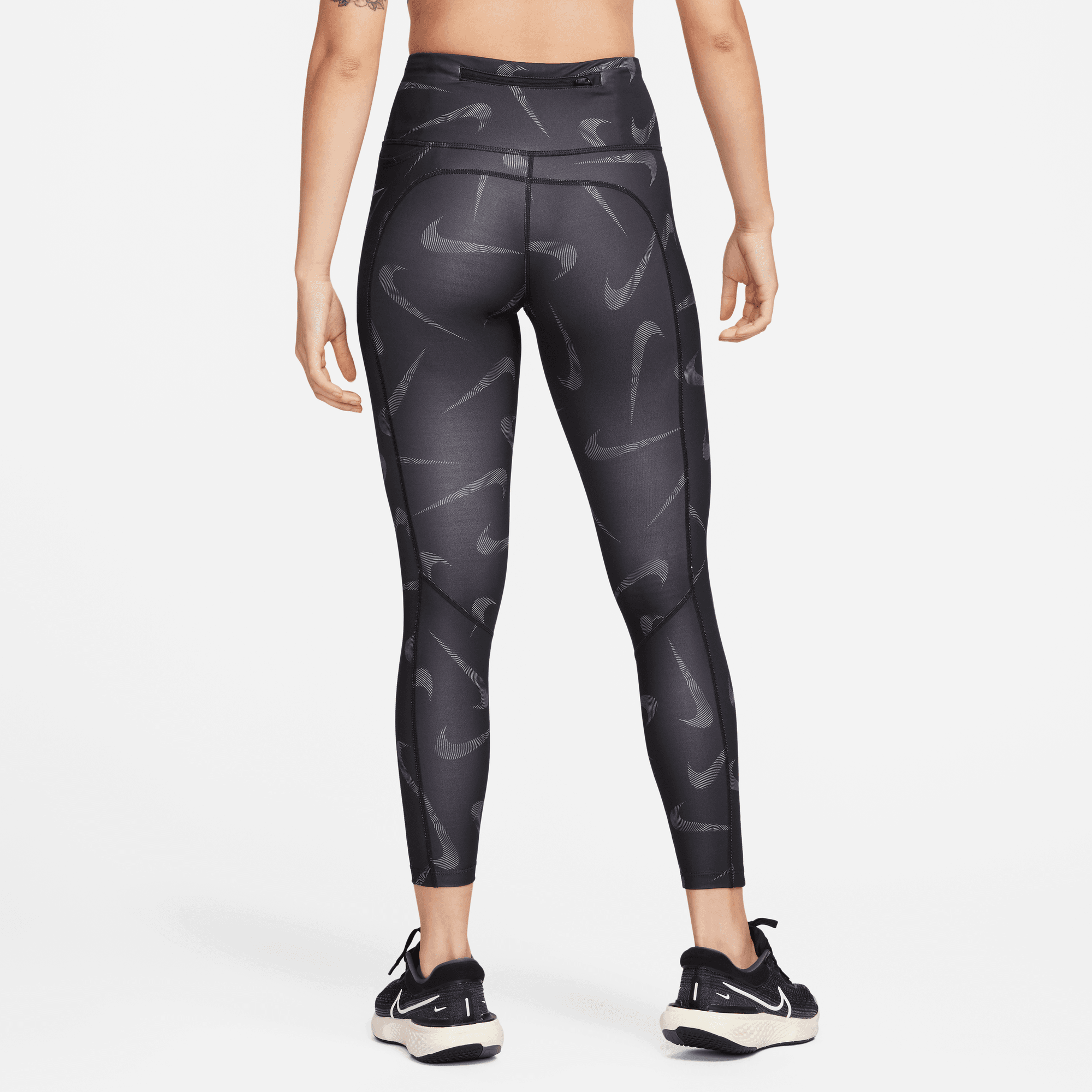 NIKE FAST SWOOSH WOMEN'S MID-RISE 7/8 PRINTED RUNNING LEGGINGS WITH PO –  Park Outlet Ph