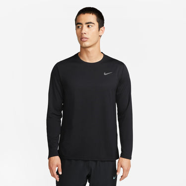 NIKE MILER MEN'S DRI-FIT UV LONG-SLEEVE RUNNING TOP