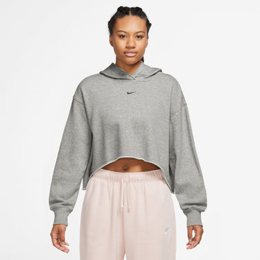 ﻿NIKE SPORTSWEAR DIM ﻿WOMEN'S CROPPED FRENCH TERRY PULLOVER HOODIE
