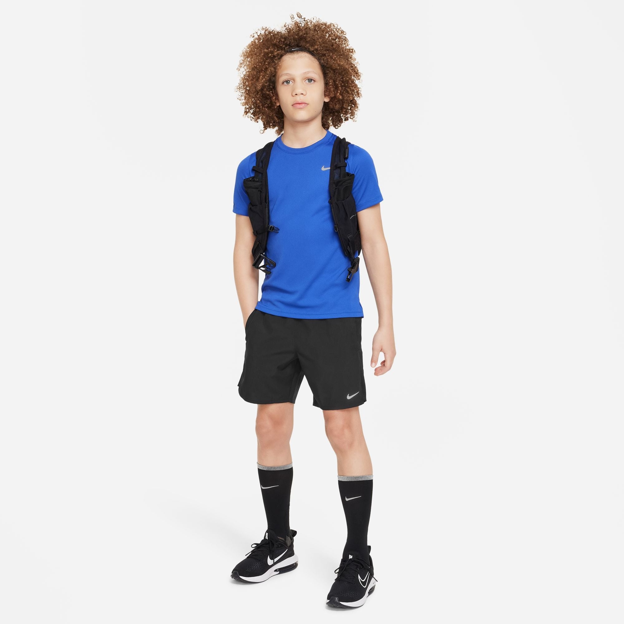 Nike Dri-FIT Breezy Older Kids' (Girls') High-Waisted Training