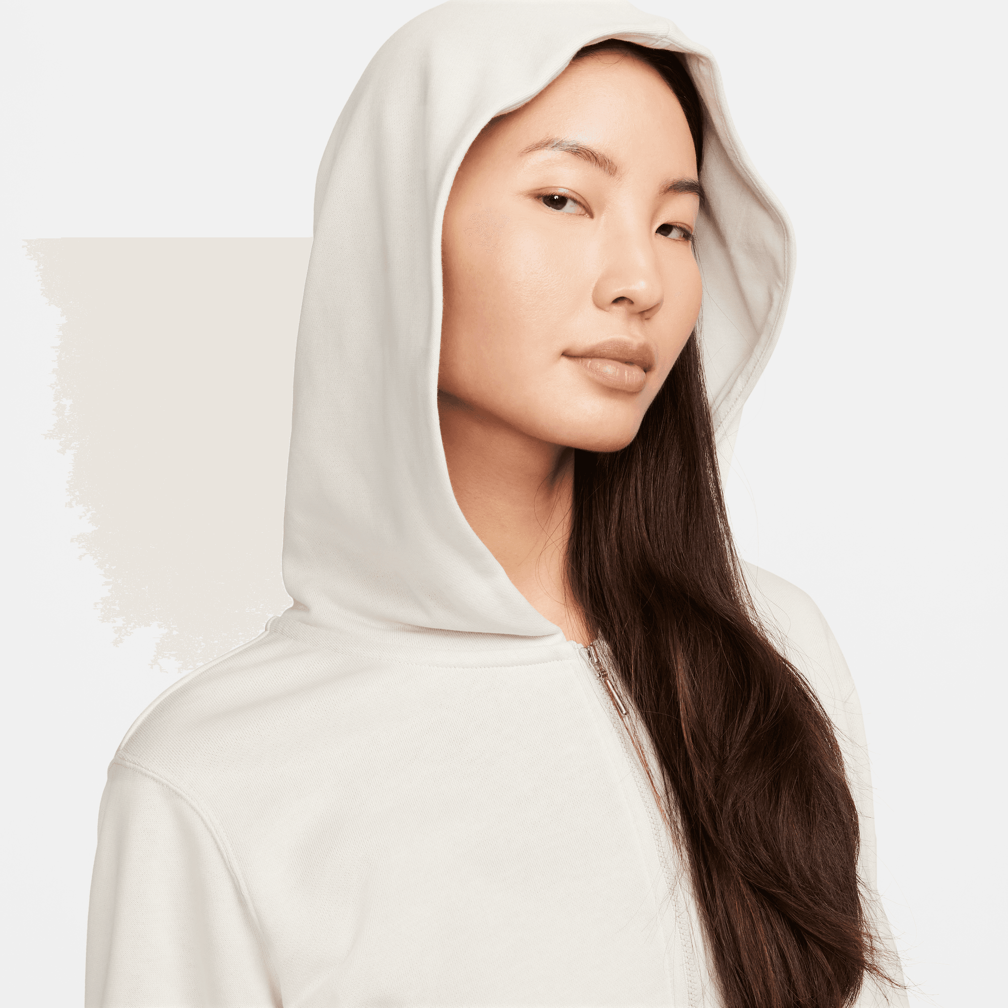 NIKE SPORTSWEAR CHILL TERRY WOMEN'S LOOSE FULL-ZIP FRENCH TERRY