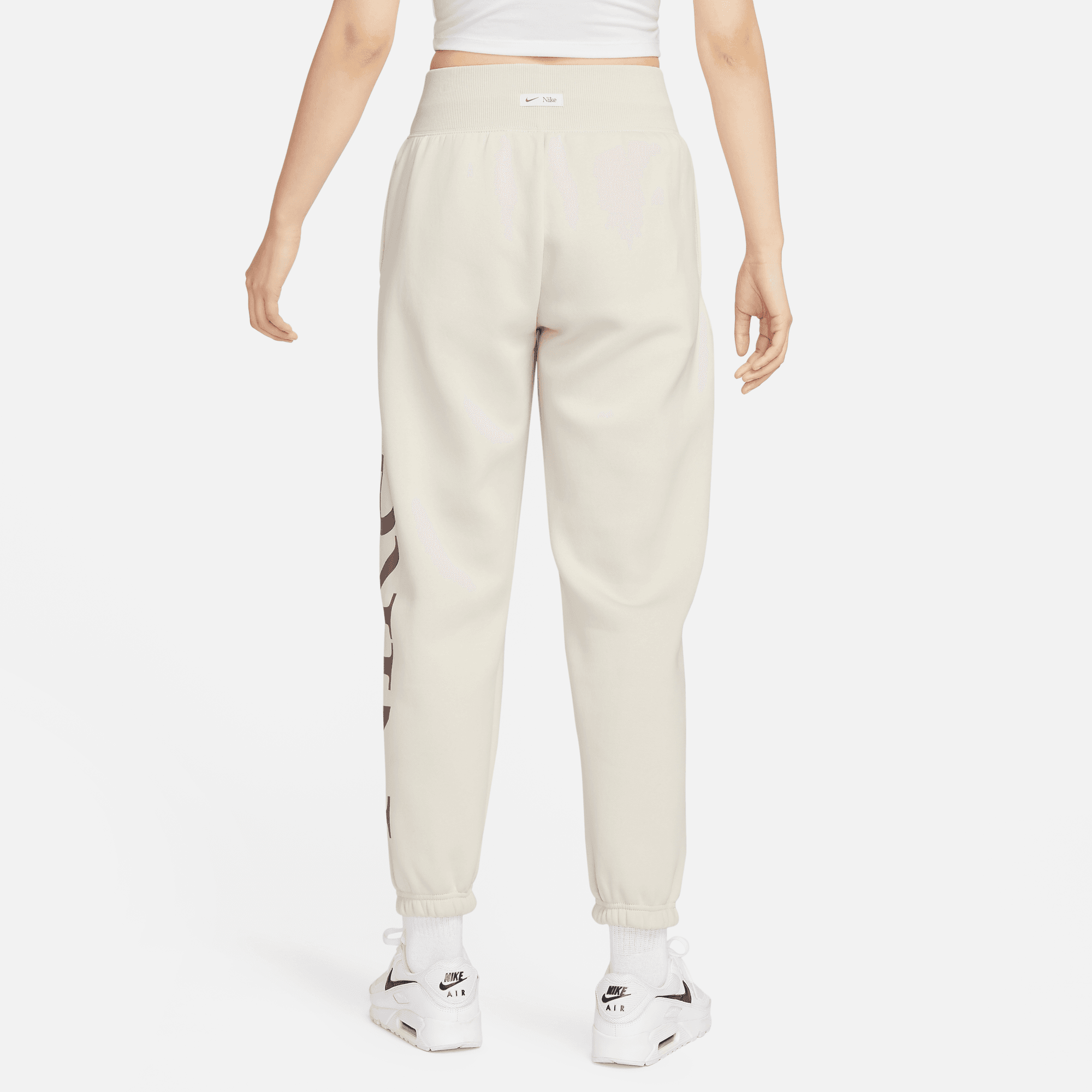 NIKE SPORTSWEAR PHOENIX FLEECE WOMEN'S OVERSIZED LOGO SWEATPANTS LT ...