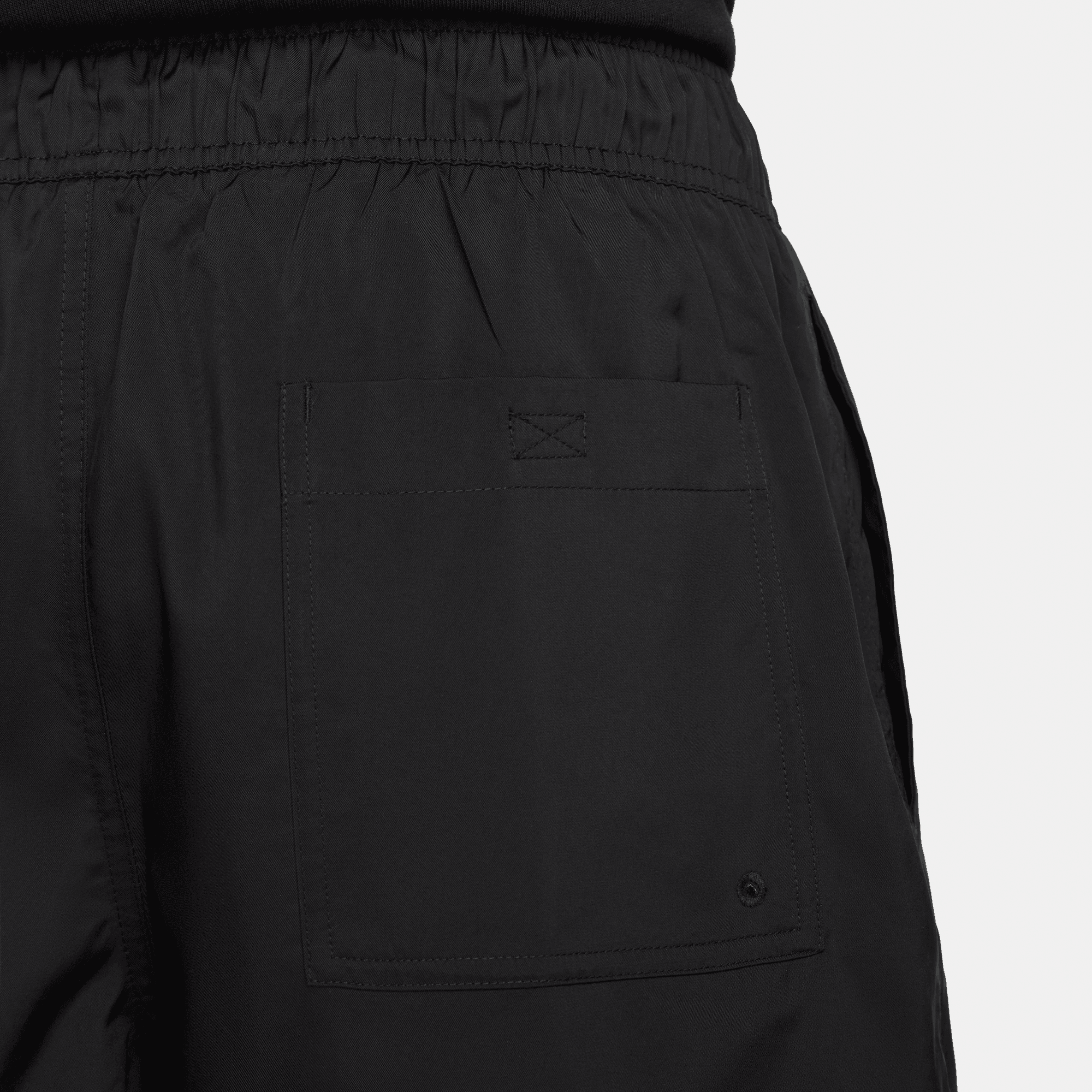 NIKE CLUB MEN'S WOVEN FLOW SHORTS BLACK/WHITE – Park Outlet Ph