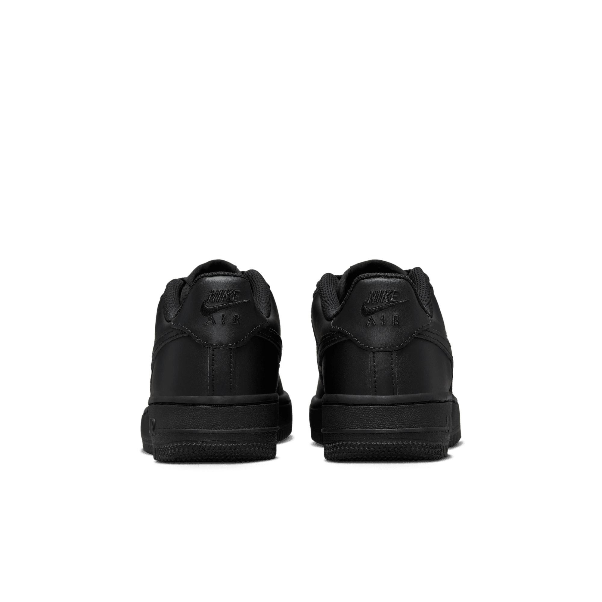 NIKE AIR FORCE 1 LE LITTLE BIG KIDS SHOES BLACK BLACK BLACK BLACK Park Outlet Ph