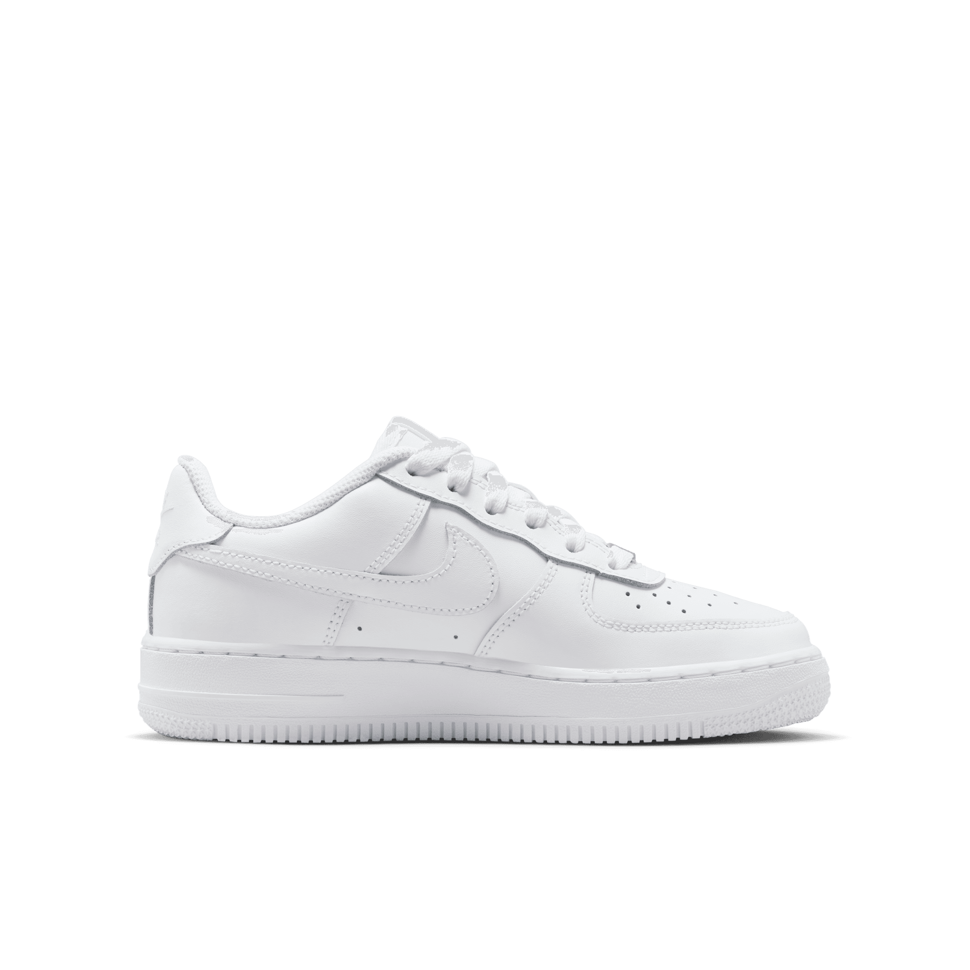 NIKE AIR FORCE 1 LE LITTLE BIG KIDS SHOES WHITE WHITE WHITE WHITE Park Outlet Ph