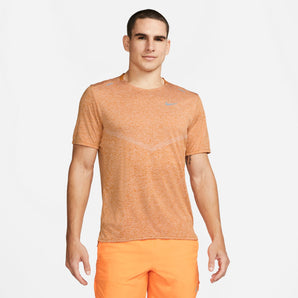 NIKE DRI-FIT RISE 365 MENS SHORT-SLEEVE RUNNING TOP