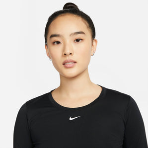NIKE DRI-FIT ONE WOMENS STANDARD FIT  LONG-SLEEVE TOP