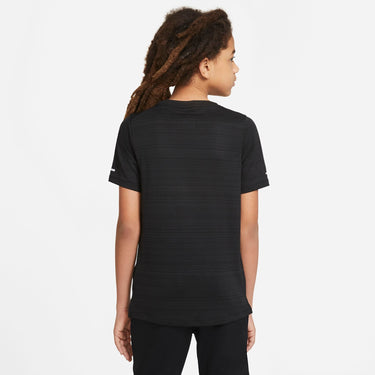 NIKE DRI-FIT MILER BIG KIDS' (BOYS')  TRAINING TOP