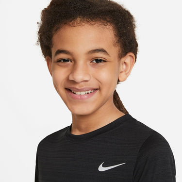 NIKE DRI-FIT MILER BIG KIDS' (BOYS')  TRAINING TOP