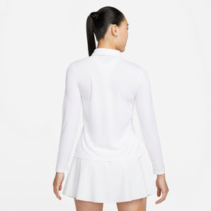 NIKE DRI-FIT VICTORY WOMENS  LONG-SLEEVE GOLF POLO
