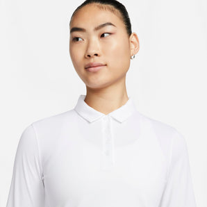 NIKE DRI-FIT VICTORY WOMENS  LONG-SLEEVE GOLF POLO