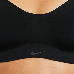 NIKE DRI-FIT ALATE WOMENS MINIMALIST LIGHT-SUPPORT PADDED SPORTS BRA