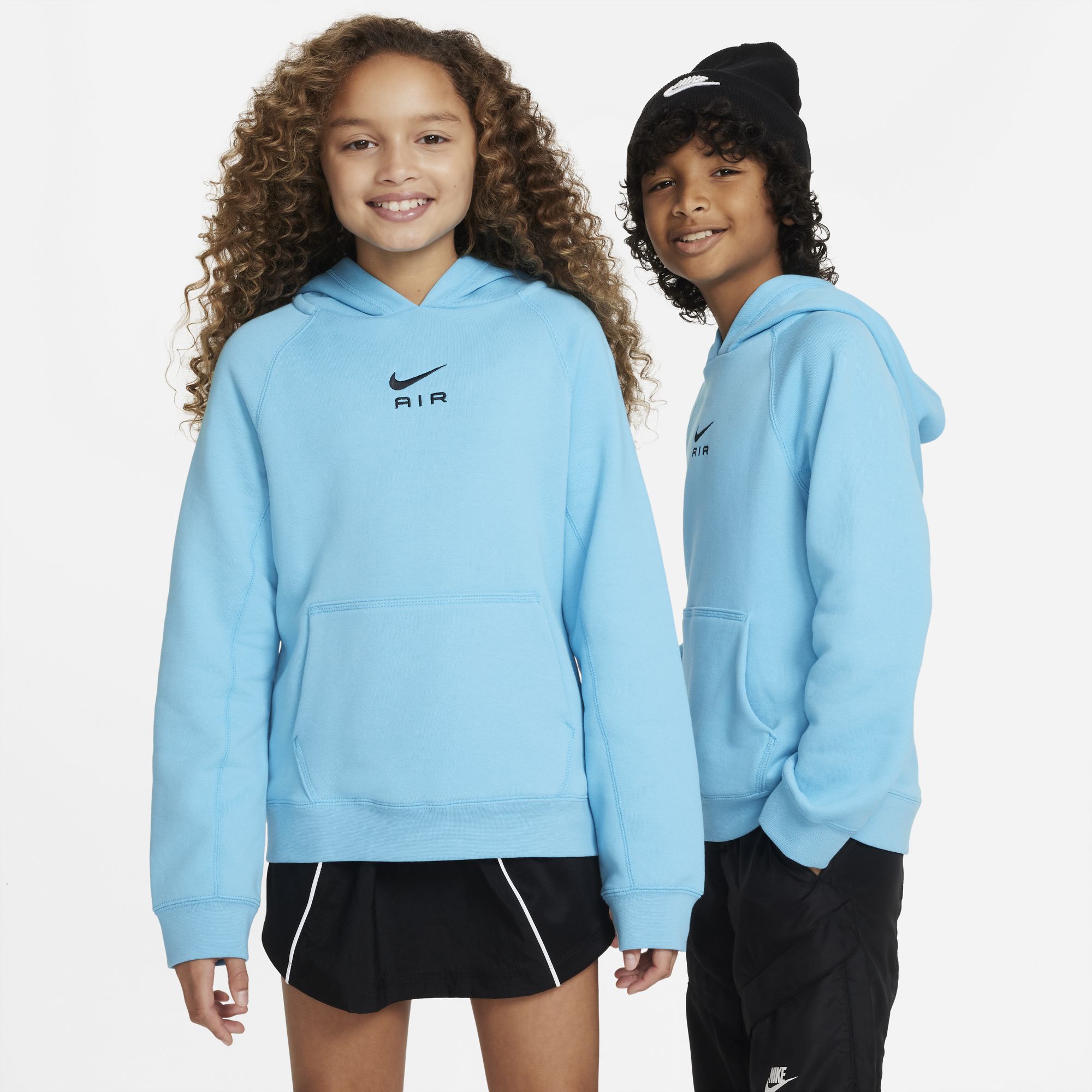 NIKE AIR BIG KIDS PULLOVER HOODIE BALTIC BLUE – Park Outlet Ph