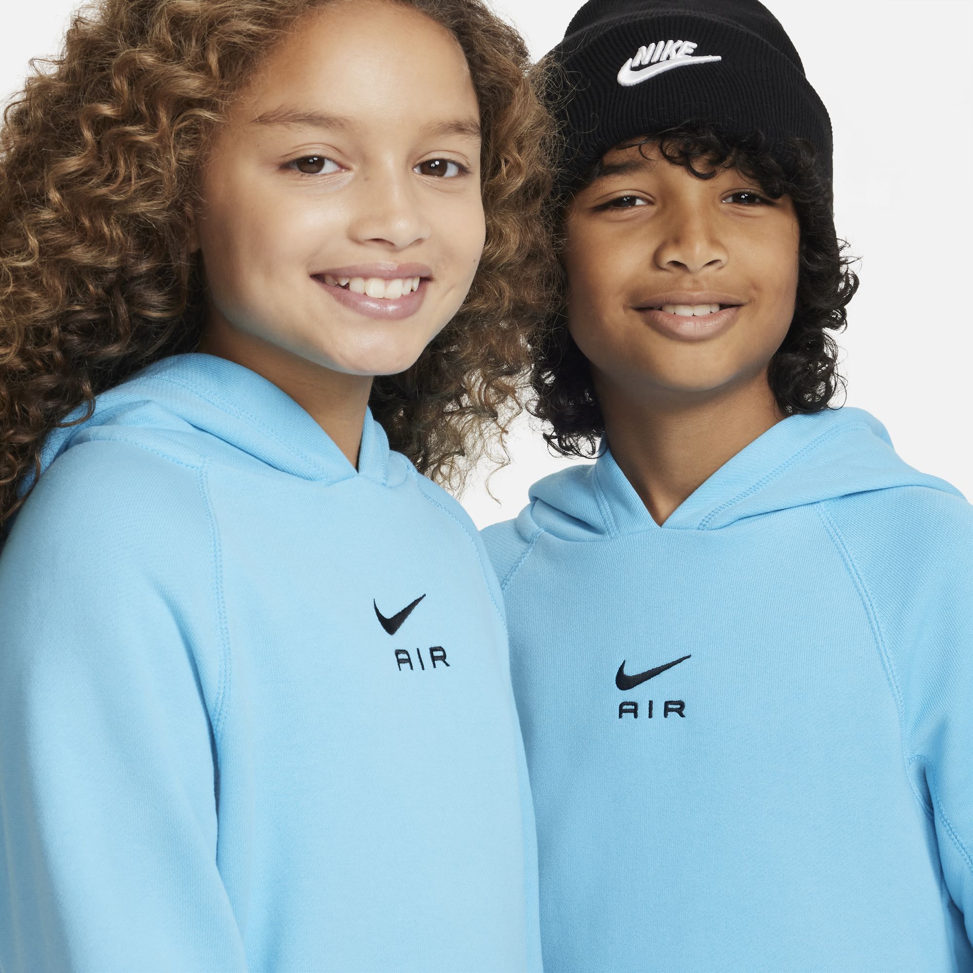 NIKE AIR BIG KIDS PULLOVER HOODIE BALTIC BLUE – Park Outlet Ph