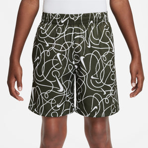 NIKE DRI-FIT MULTI+ BIG KIDS (BOYS) TRAINING SHORTS