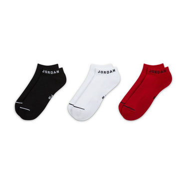 JORDAN EVERYDAY NO-SHOW SOCKS (3 PAIRS)