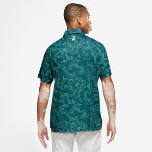 TIGER WOODS MENS NIKE DRI-FIT ADV GOLF  POLO