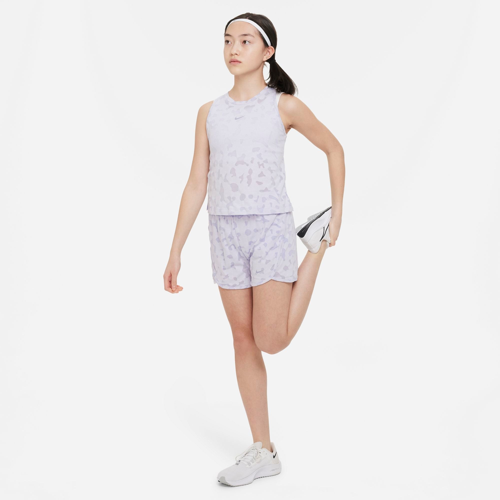 Nike Dri-FIT Breezy Big Kids' (Girls') High-Waisted Training Shorts