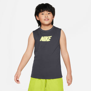 NIKE DRI-FIT MULTI+ BIG KIDS (BOYS)  SLEEVELESS TRAINING TOP