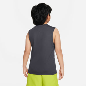 NIKE DRI-FIT MULTI+ BIG KIDS (BOYS)  SLEEVELESS TRAINING TOP