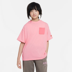 NIKE OUTDOOR PLAY BIG KIDS SHORT-SLEEVE TOP
