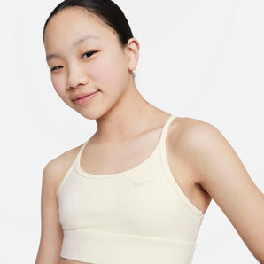 NIKE DRI-FIT INDY BIG KIDS (GIRLS) SPORTS BRA
