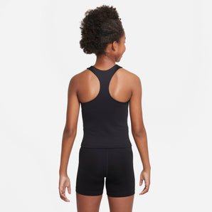 NIKE DRI-FIT SWOOSH BIG KIDS (GIRLS) TANK SPORTS BRA