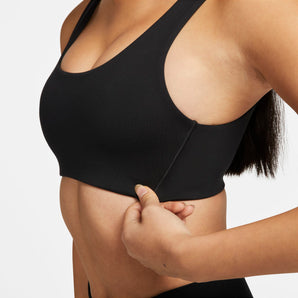 NIKE ALATE ALL U WOMENS LIGHT-SUPPORT LIGHTLY LINED U-NECK  SPORTS BRA