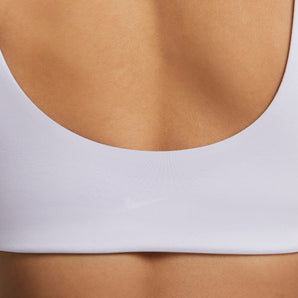 NIKE ALATE ALL U WOMENS LIGHT-SUPPORT LIGHTLY LINED U-NECK SPORTS BRA