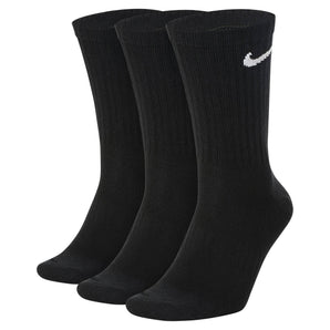 NIKE EVERYDAY LIGHTWEIGHT TRAINING CREW SOCKS (3 PAIRS)