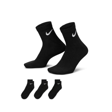 NIKE EVERYDAY LIGHTWEIGHT TRAINING ANKLE SOCKS (3 PAIRS)