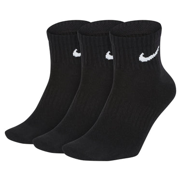 NIKE EVERYDAY LIGHTWEIGHT TRAINING ANKLE SOCKS (3 PAIRS)